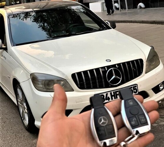 Gaziantep Mercedes C180 Yedek  Anahtar Kopyalama Uygulamamız
